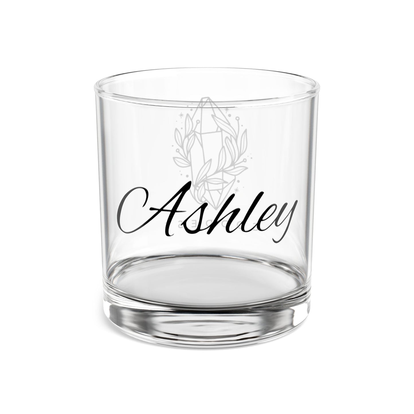 Personalized Crystal Goddess Glass