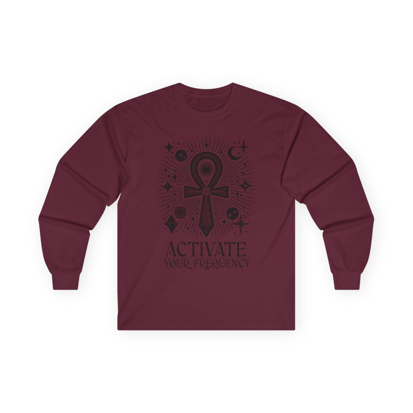 Spiritual Ankh Long Sleeve Tee