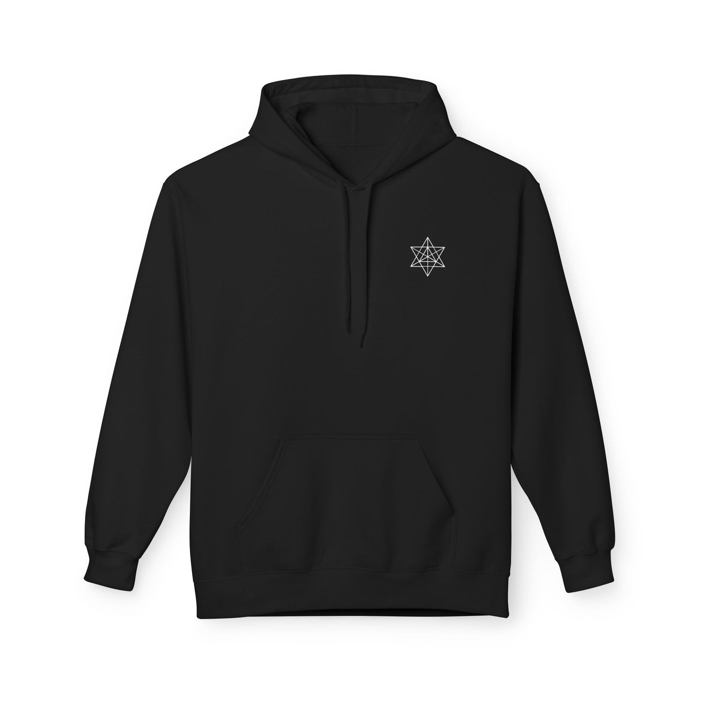 As Above So Below Mens Fleece Hoodie