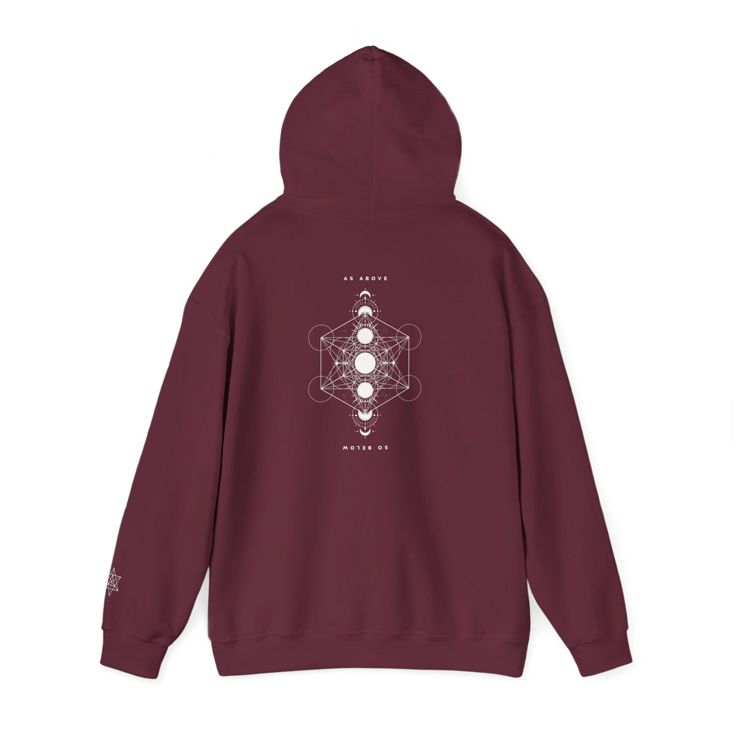 As Above So Below Women's Fleece Hoodie