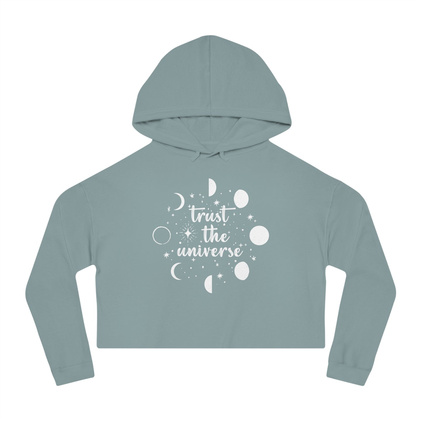Trust the Universe Cropped Hoodie