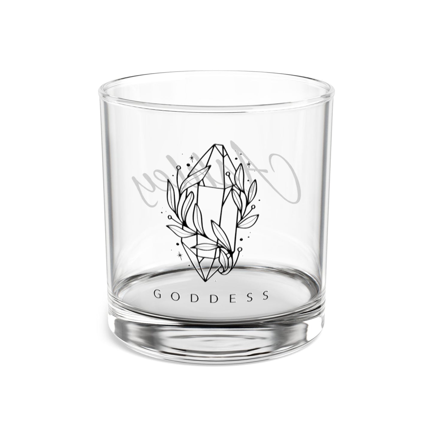 Personalized Crystal Goddess Glass