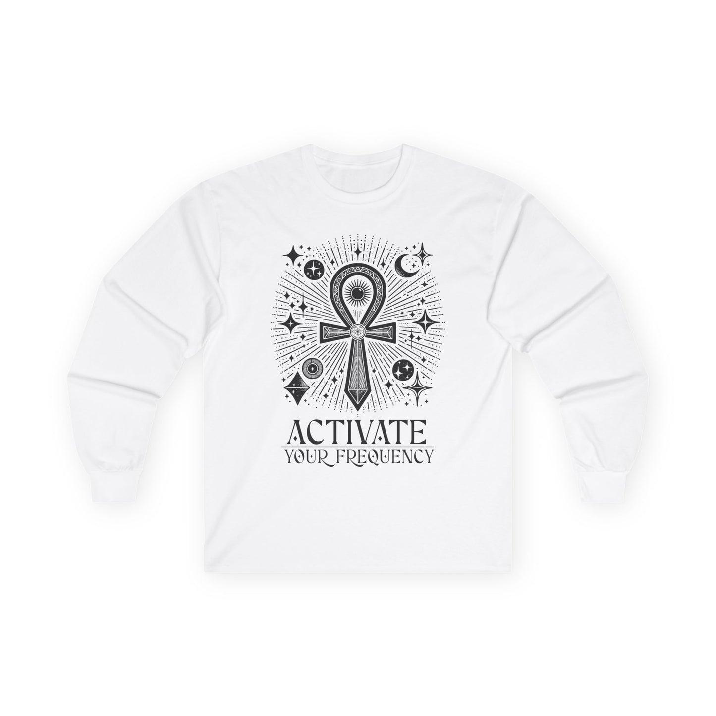 Spiritual Ankh Long Sleeve Tee