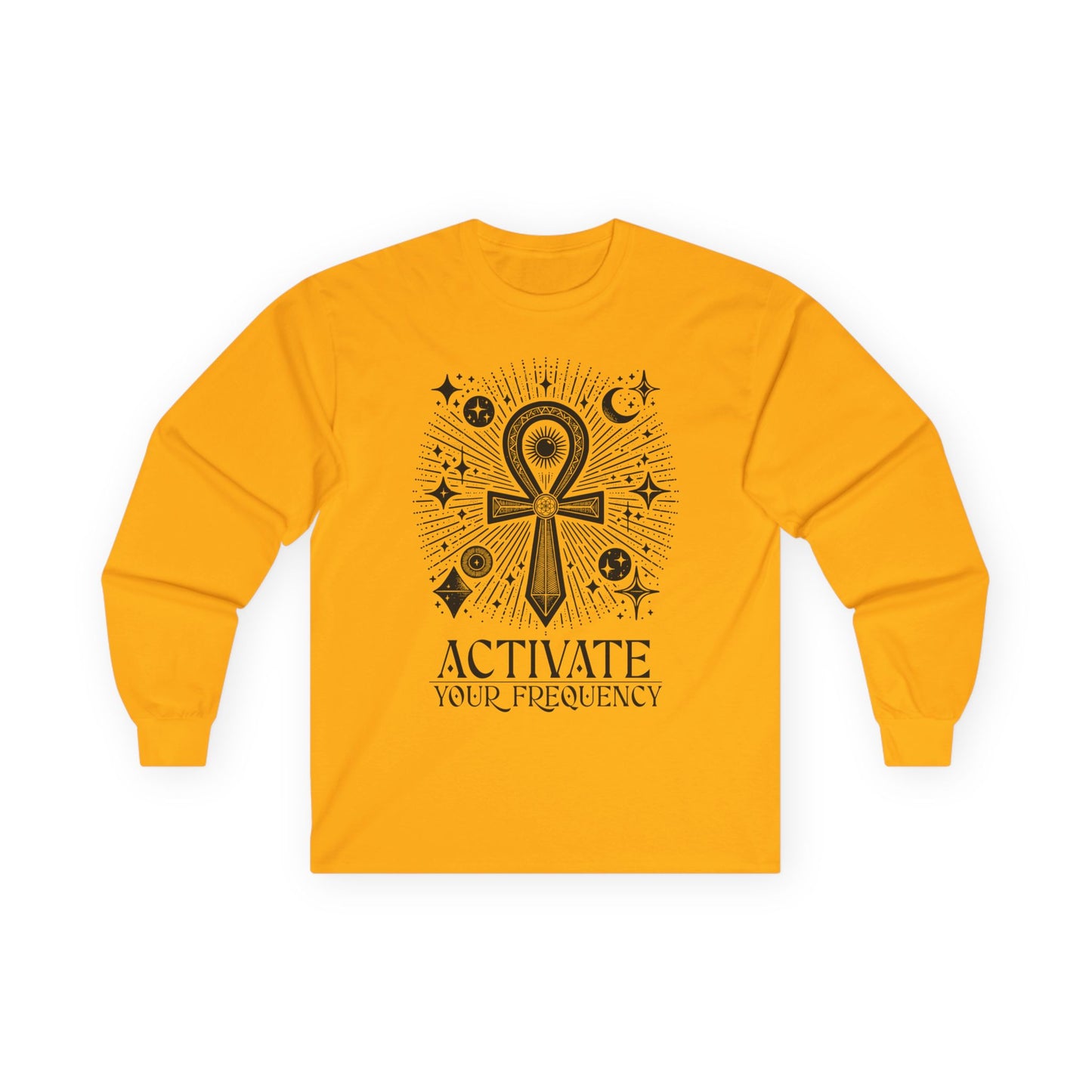 Spiritual Ankh Long Sleeve Tee