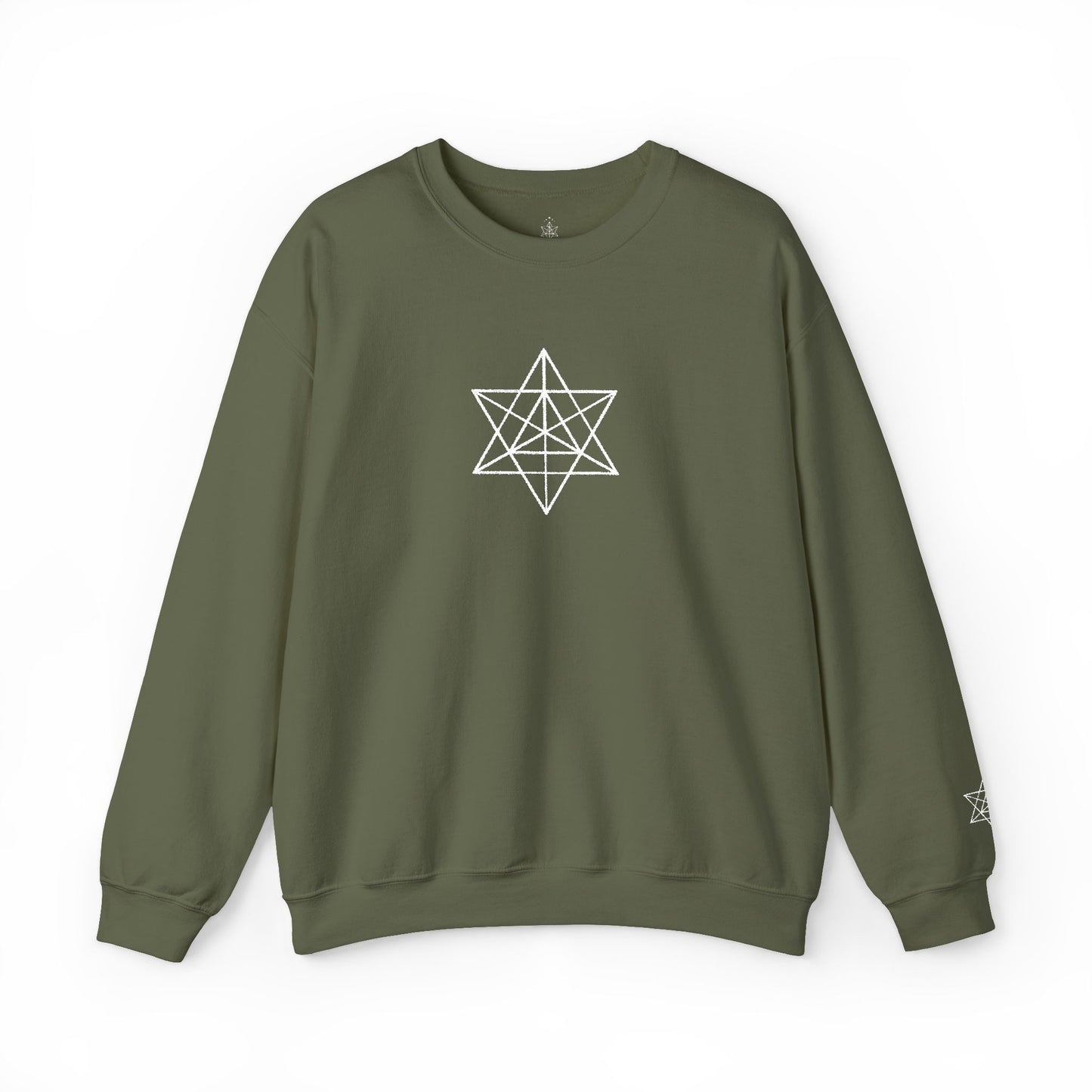 Embroidered Flower of Life Sweatshirt