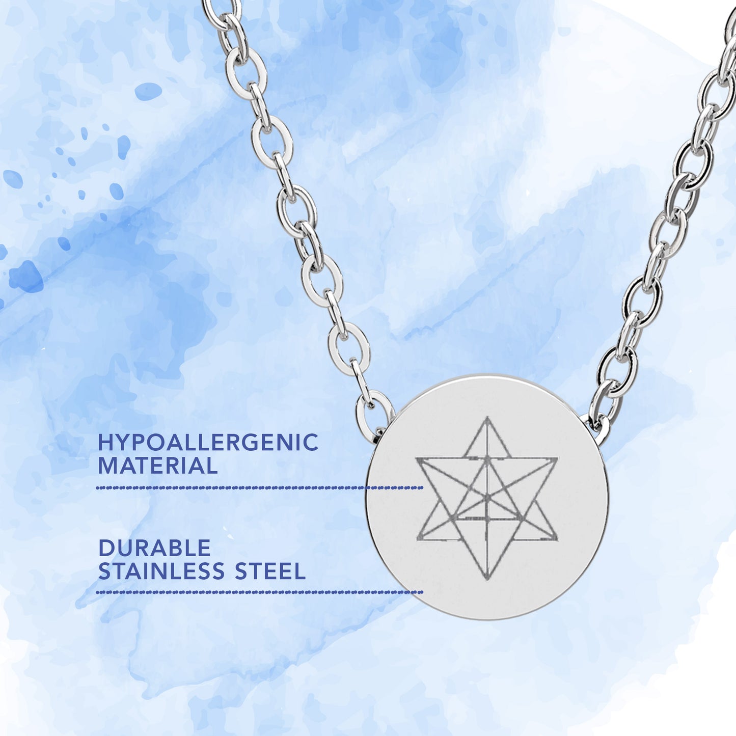 Mini Merkaba Necklace