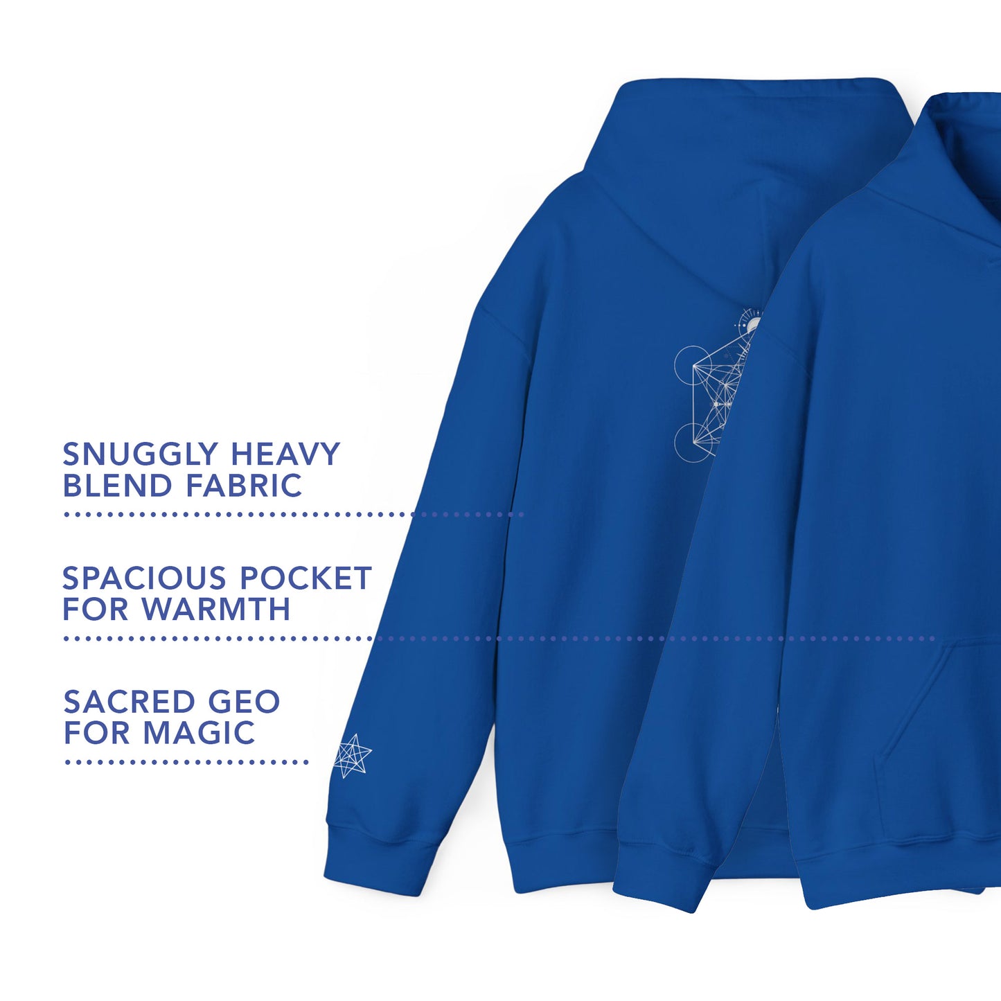 As Above So Below Women's Fleece Hoodie