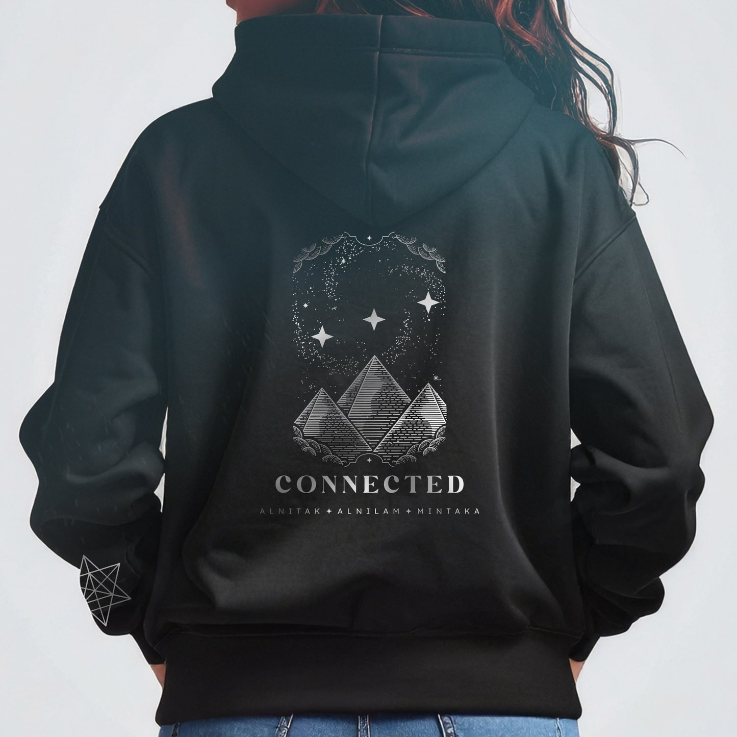 Connected Orions Belt Hoodie
