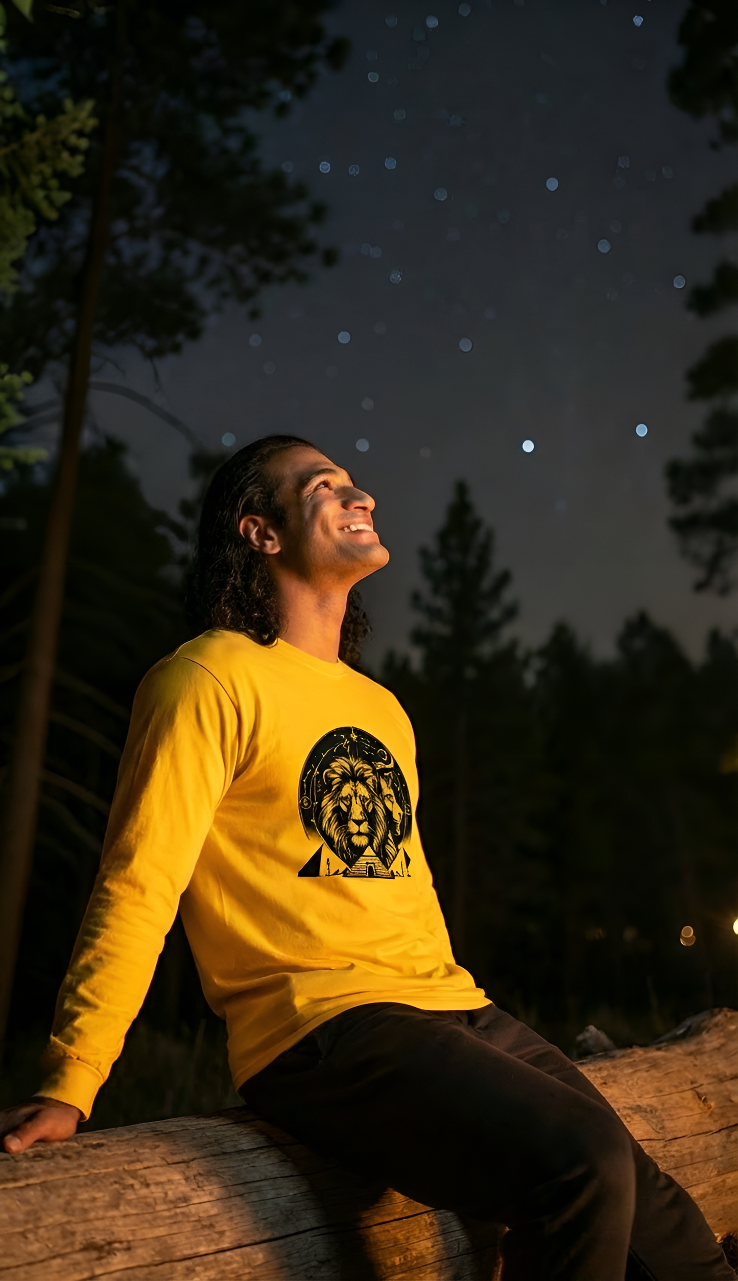 Lion Gate Portal Mens T-Shirt