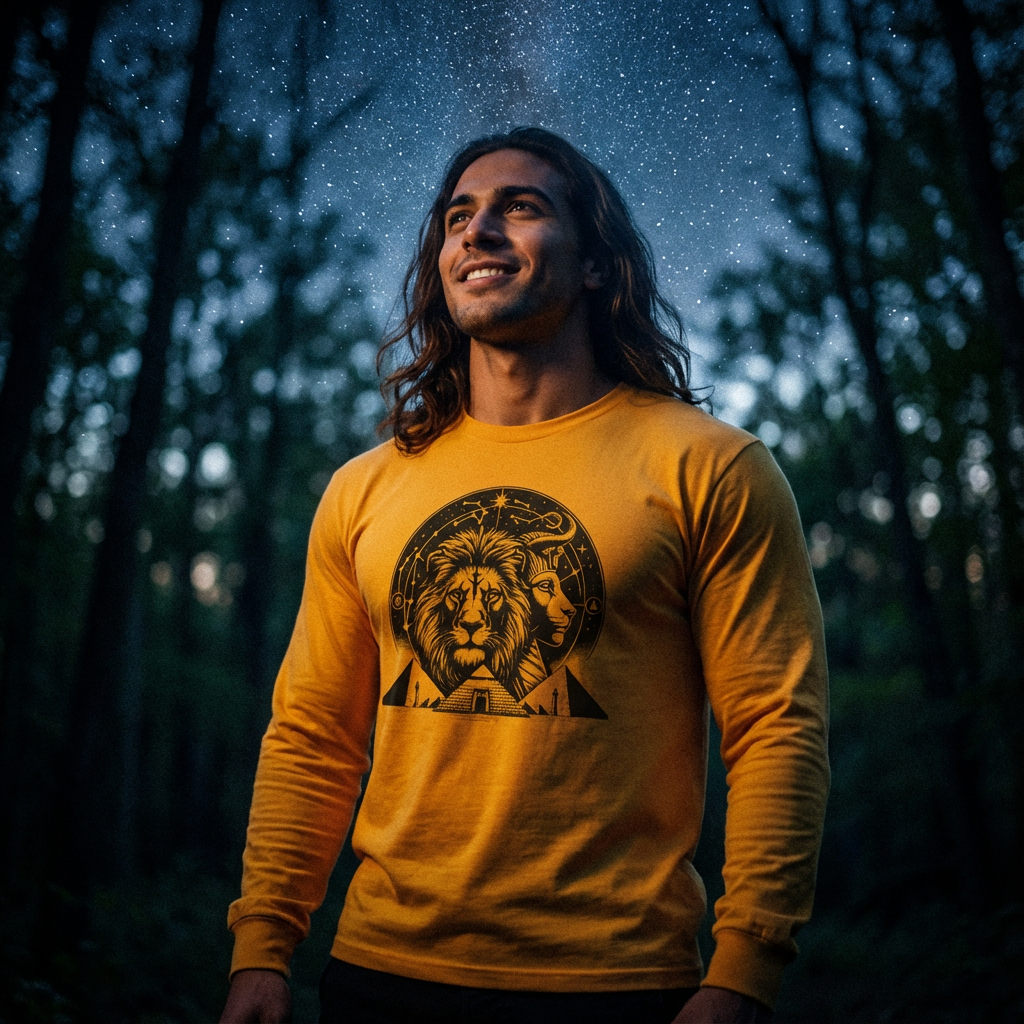 Lion Gate Portal Mens T-Shirt