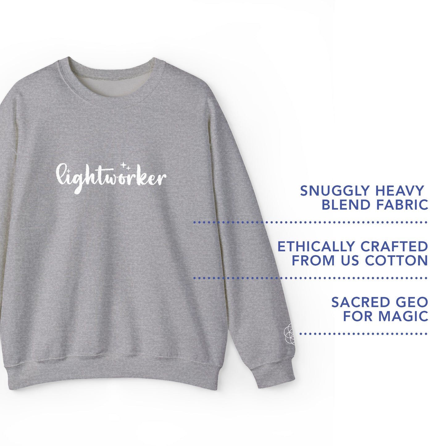Embroidered Lightworker Sweatshirt