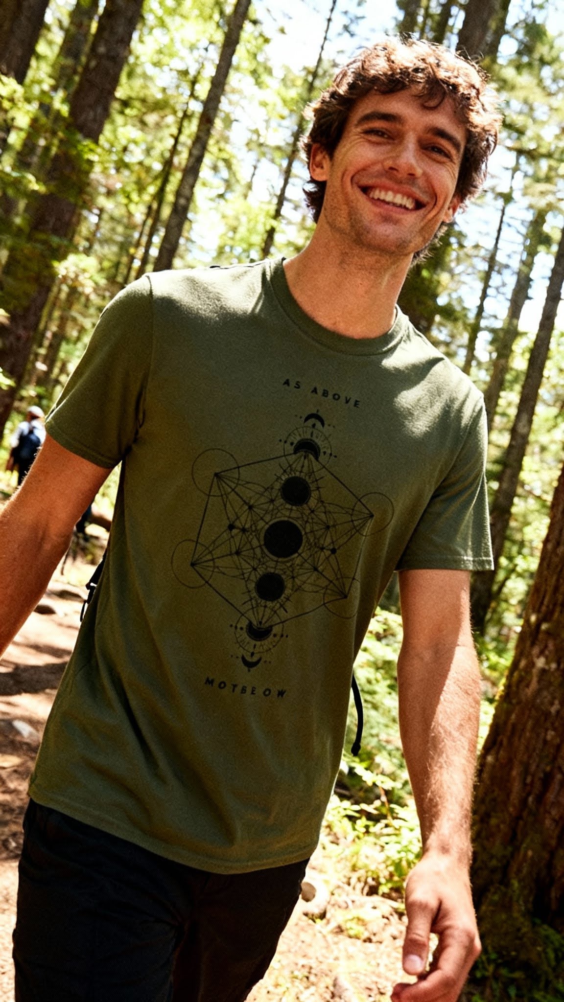 As Above So Below Mens T-Shirt