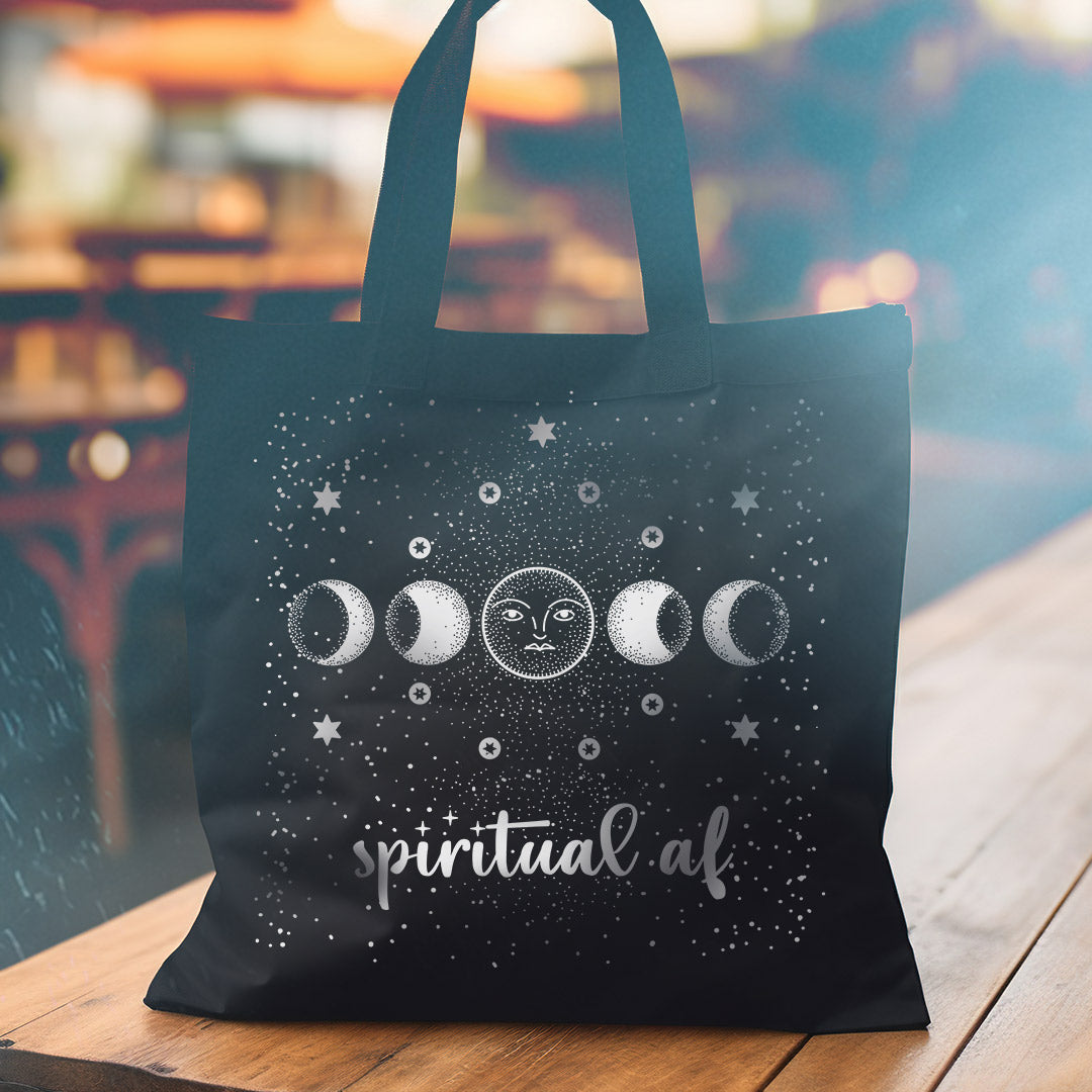Spiritual AF Tote Bag